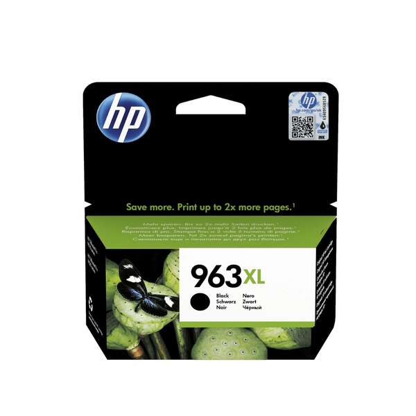 Hp 963Xl Negro Cartucho De Tinta Original - 3Ja30Ae