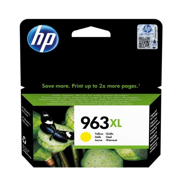 Hp 963Xl Amarillo Cartucho De Tinta Original - 3Ja29Ae