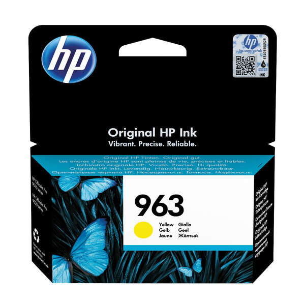 Hp 963 Amarillo Cartucho De Tinta Original - 3Ja25Ae