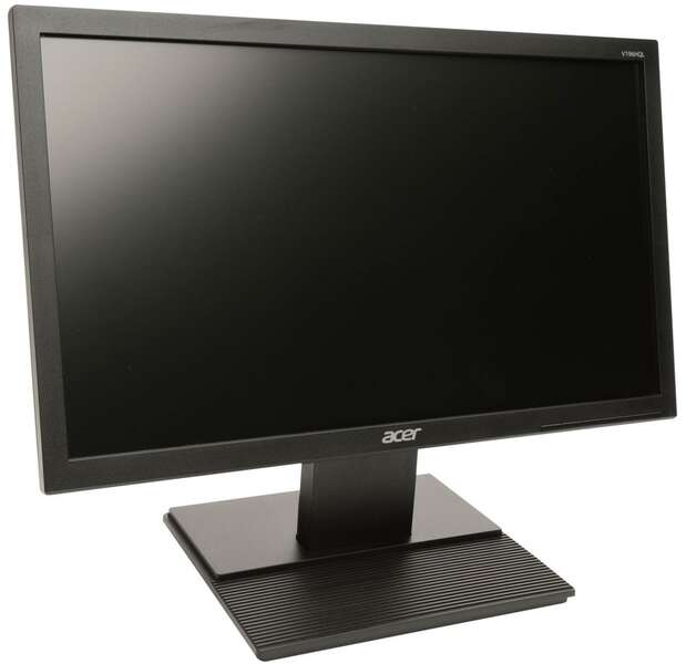 Acer V196Hqlab Monitor 18.5” Led Hd 60Hz - Respuesta 5Ms - 16:9 - Vga - Vesa 100X100Mm