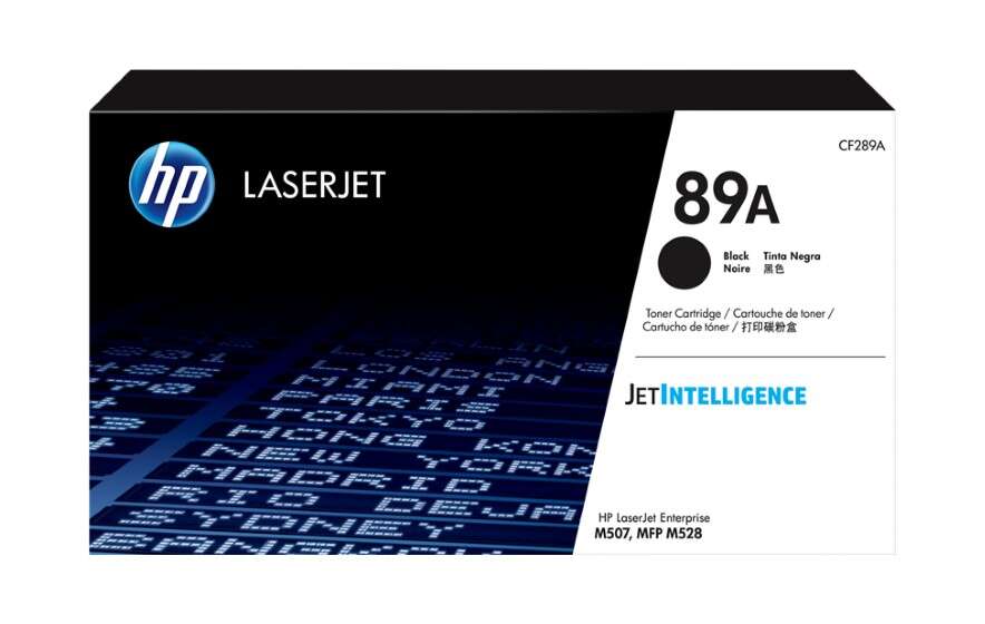 Hp Cf289A Negro Cartucho De Toner Original - 89A