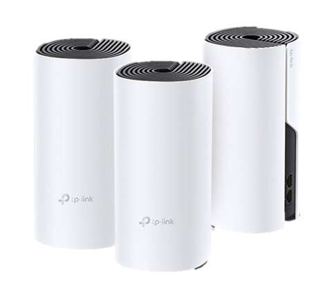 Tp-Link Sistema Wifi Hibrido Mesh Deco P9 - Pack De 3 - Ac1200 - Homeplug Av1000 - Cobertura Wifi 560M2