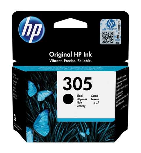 Hp 305 Negro Cartucho De Tinta Original - 3Ym61Ae