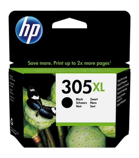 Hp 305Xl Negro Cartucho De Tinta Original - 3Ym62Ae