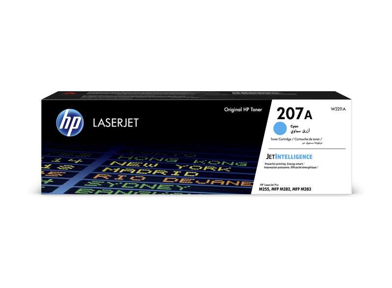 Hp W2211A Cyan Cartucho De Toner Original - 207A