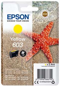 Epson 603 Amarillo Cartucho De Tinta Original - C13T03U44010