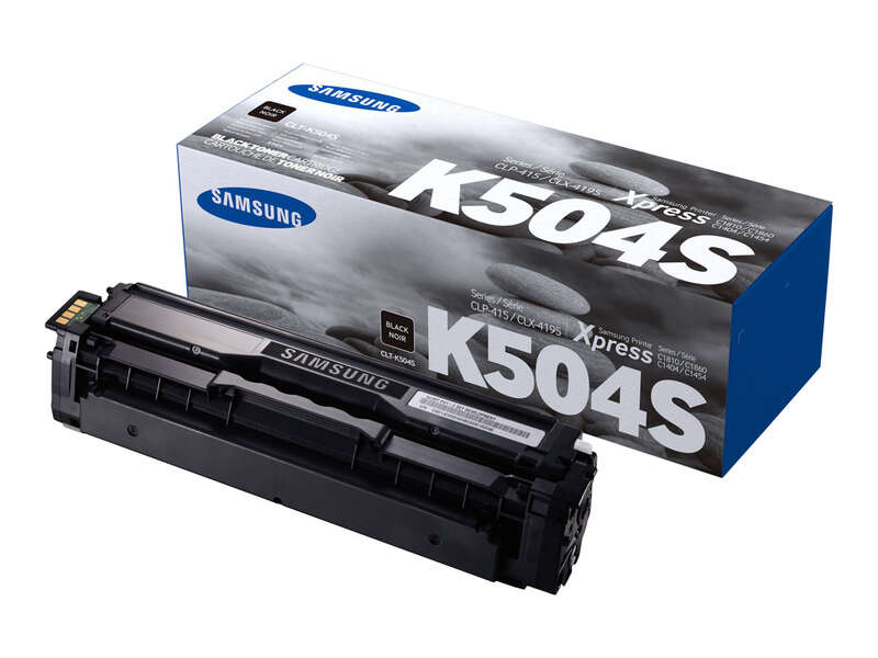 Samsung Clp415/Clx4195 Negro Cartucho De Toner Original - Clt-K504S/Su158A