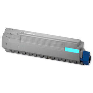 Oki C810/C830 Cyan Cartucho De Toner Generico - Reemplaza 44059107