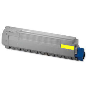 Oki C810/C830 Amarillo Cartucho De Toner Generico - Reemplaza 44059105