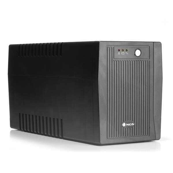 Ngs Fortress 2000 V2 Sai 1500Va Ups 900W - Tecnologia Off Line - Funcion Avr - 4X Schukos - Proteccion Sobrecargas Y Cortocircuitos