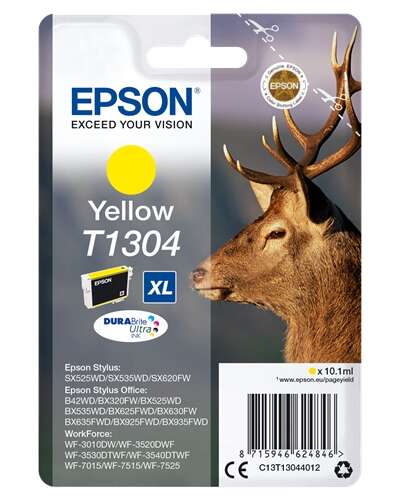 Epson T1304 Amarillo Cartucho De Tinta Original - C13T13044012