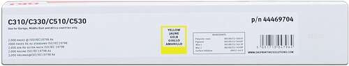 Oki C310/C510/Mc351/Mc361 Amarillo Cartucho De Toner Original - 44469704