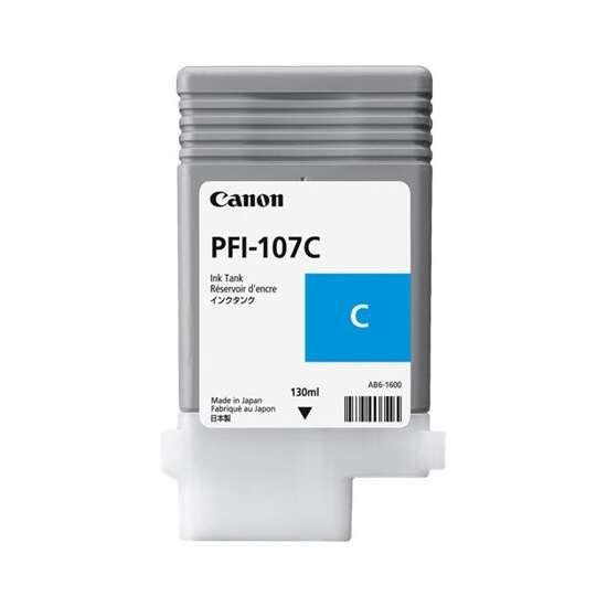 Canon Pfi107 Cyan Cartucho De Tinta Original - Pfi107C/6706B001