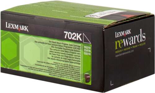 Lexmark Cs310/Cs410/Cs510 Negro Cartucho De Toner Original - 70C20K0/70C20Ke/702K