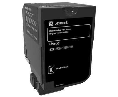 Lexmark Cs720/Cs725/Cx725 Negro Cartucho De Toner Original - 74C2Sk0