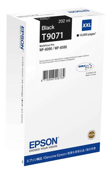 Epson T9071 Negro Cartucho De Tinta Original - C13T907140