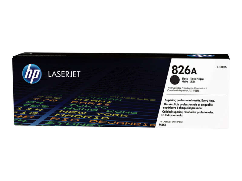 Hp Cf310A Negro Cartucho De Toner Original - 826A