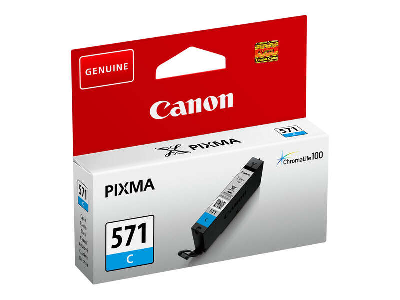 Canon Cli571 Cyan Cartucho De Tinta Original - 0386C001