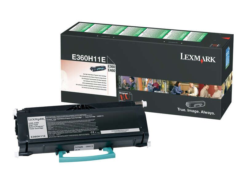 Lexmark E360/E460 Negro Cartucho De Toner Original - E360H31E