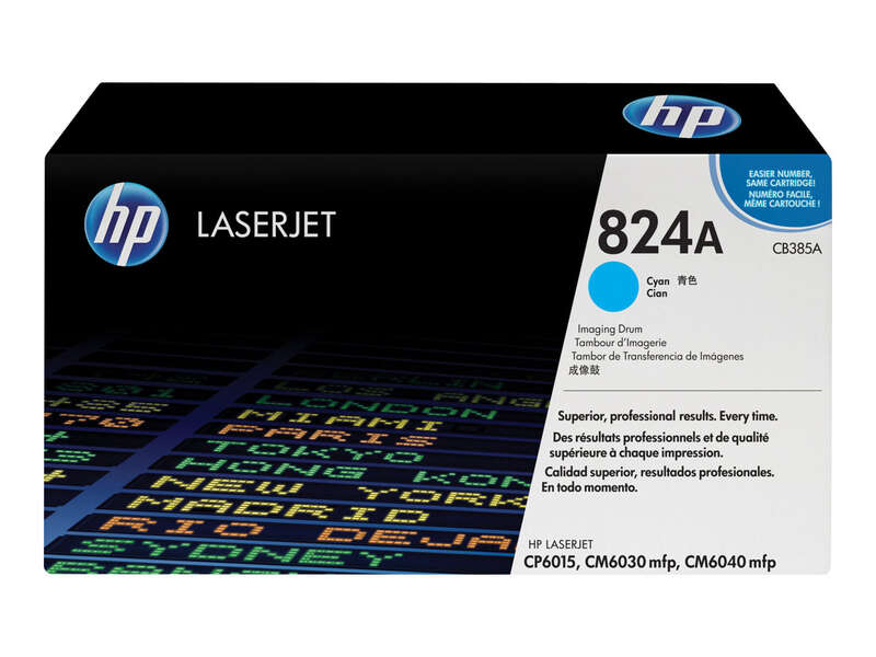 Hp Cb385A Cyan Tambor De Imagen Original - 824A (Drum)