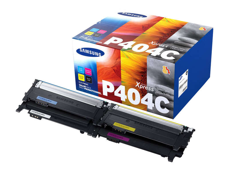 Samsung Clt-P404C Pack De 4 Cartuchos De Toner Originales - Su365A