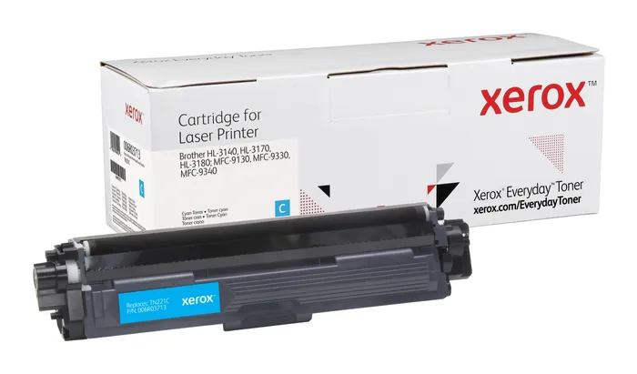 Xerox Everyday Brother Tn241/Tn242 Cyan Cartucho De Toner Generico - Reemplaza Tn241C/Tn242C