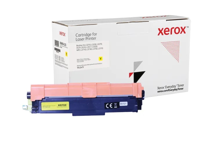Xerox Everyday Brother Tn247/Tn243 Amarillo Cartucho De Toner Generico - Reemplaza Tn247Y/Tn243Y