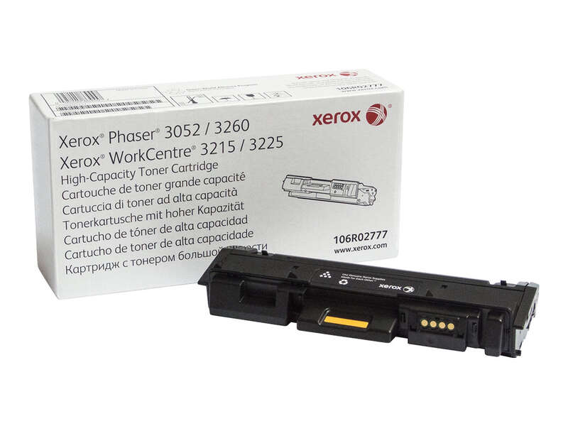 Xerox Phaser 3260/Workcentre 3225 Negro Cartucho De Toner Original - 106R02777