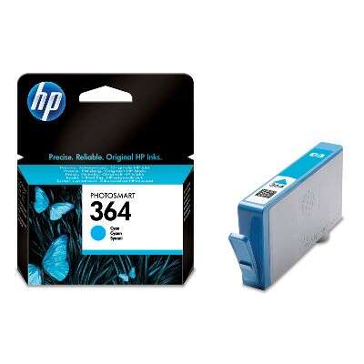 Hp 364 Cyan Cartucho De Tinta Original - Cb318Ee