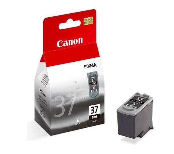 Canon Pg37 Negro Cartucho De Tinta Original - 2145B001