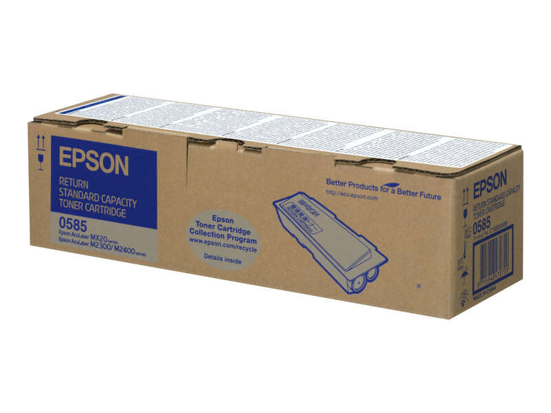 Epson Aculaser M2300/M2400 Negro Cartucho De Toner Original - C13S050583/C13S050585