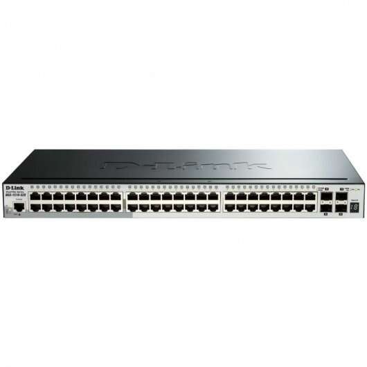 D-Link Switch Gestionado 48 Puertos Gigabit + 4 Puertos 10G Sfp+