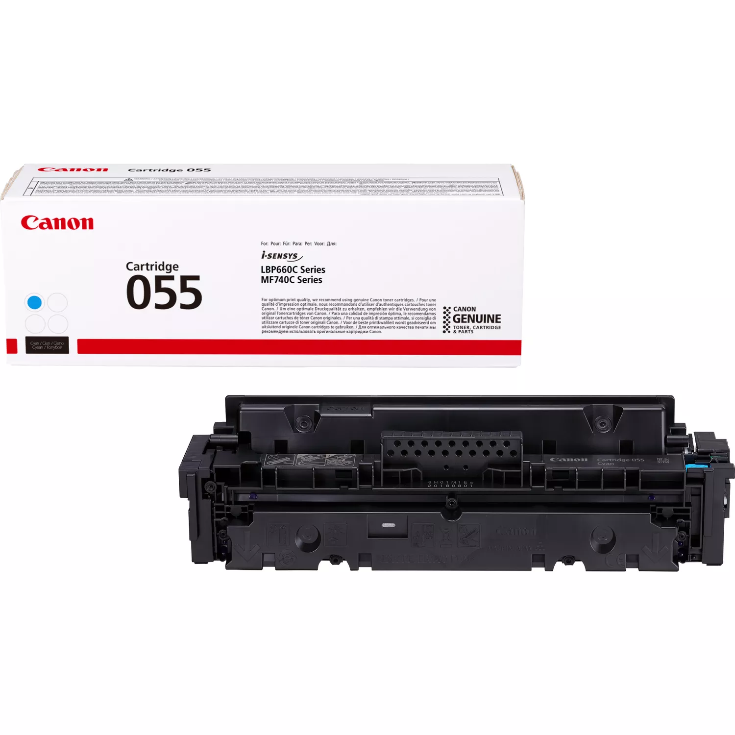 Canon 055 Cyan Cartucho De Toner Original - 3015C002