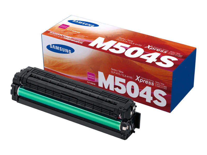 Samsung Clp415/Clx4195 Magenta Cartucho De Toner Original - Clt-M504S/Su292A