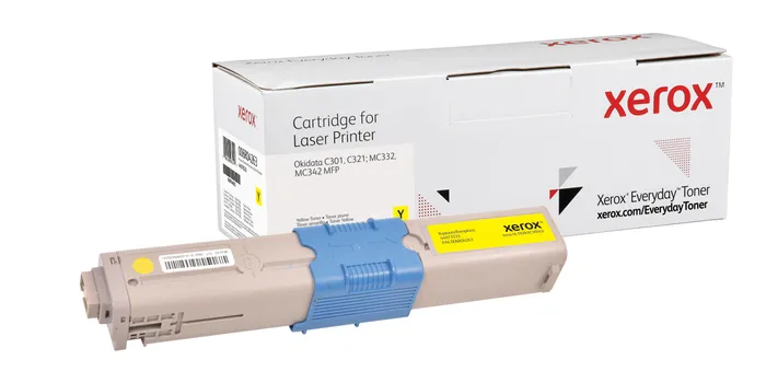 Xerox Everyday Oki C301Dn/C321Dn/Mc342Dn Amarillo Cartucho De Toner Generico - Reemplaza 44973533