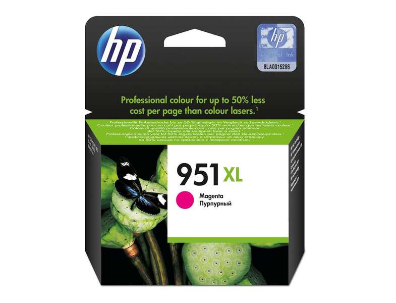 Hp 951Xl Magenta Cartucho De Tinta Original - Cn047Ae