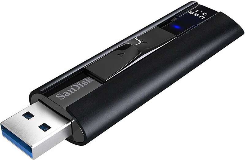 Sandisk Extreme Pro Memoria Usb 3.1 128Gb 420Mb/S - Color Negro (Pendrive)