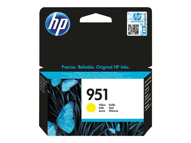 Hp 951 Amarillo Cartucho De Tinta Original - Cn052Ae