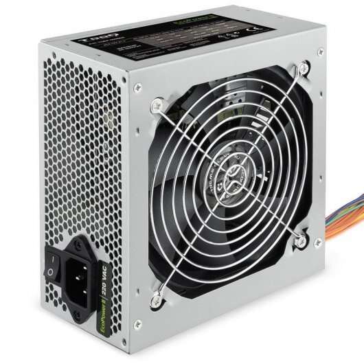 Tooq Ecopower Ii Fuente De Alimentacion 500W Atx 1.3 12V - Pfc Activo - Ventilador Silencioso 120Mm