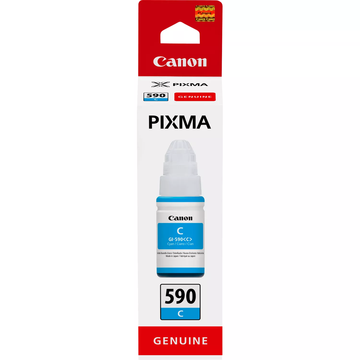 Canon Gi590 Cyan Botella De Tinta Original - Gi590C/1604C001