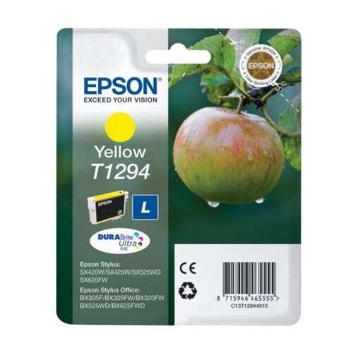 Epson T1294 Amarillo Cartucho De Tinta Original - C13T12944012