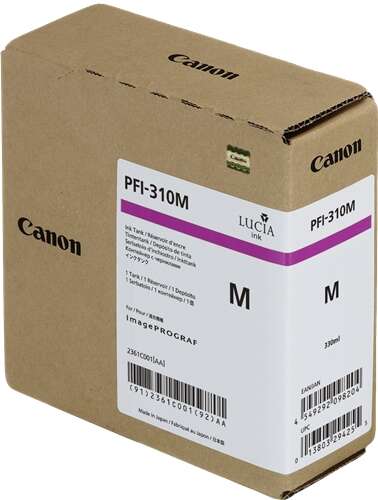 Canon Pfi310 Magenta Cartucho De Tinta Original - 2361C001