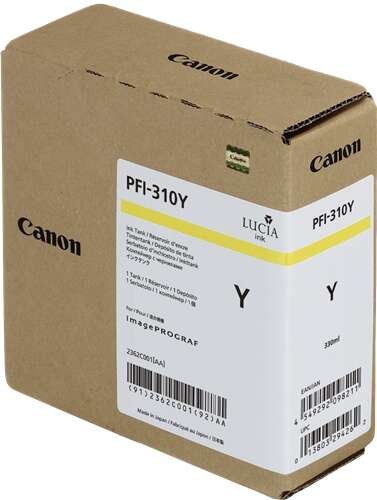 Canon Pfi310 Amarillo Cartucho De Tinta Original - 2362C001