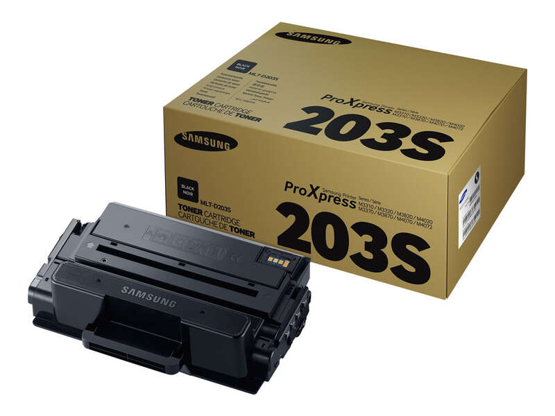 Samsung Mlt-D203S Negro Cartucho De Toner Original - Su907A