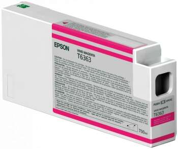 Epson T6363 Magenta Vivido Cartucho De Tinta Original - C13T636300