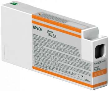 Epson T636A Naranja Cartucho De Tinta Original - C13T636A00