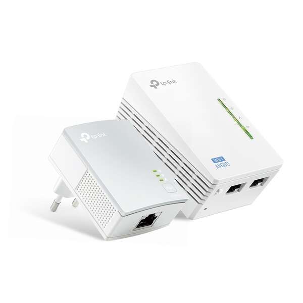 Tp-Link Tl-Wpa4220Kit Kit Extensor Powerline Wifi Av500 A 300Mbps
