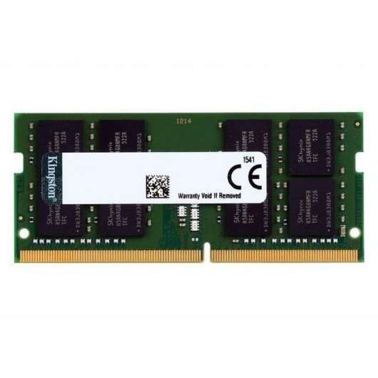 Kingston Valueram Memoria Ram So-Dimm Ddr4 2666Mhz Pc4-21300 16Gb Cl19