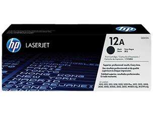 Hp Q2612A Negro Cartucho De Toner Original - 12A