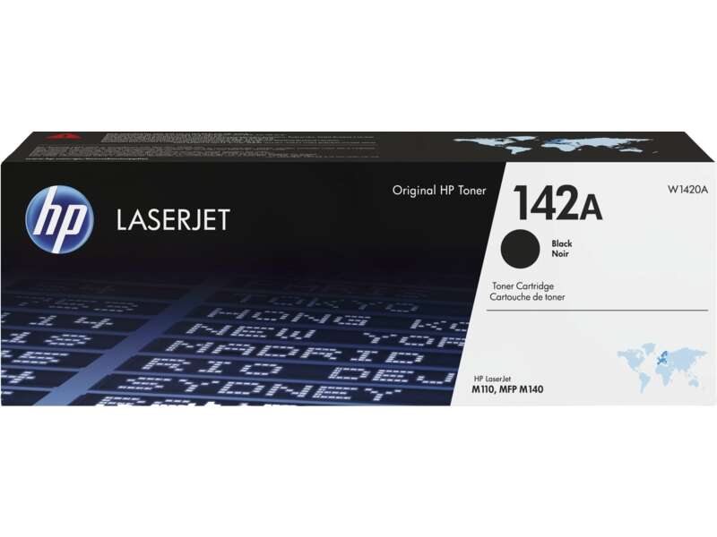 Hp W1420A Negro Cartucho De Toner Original - 142A